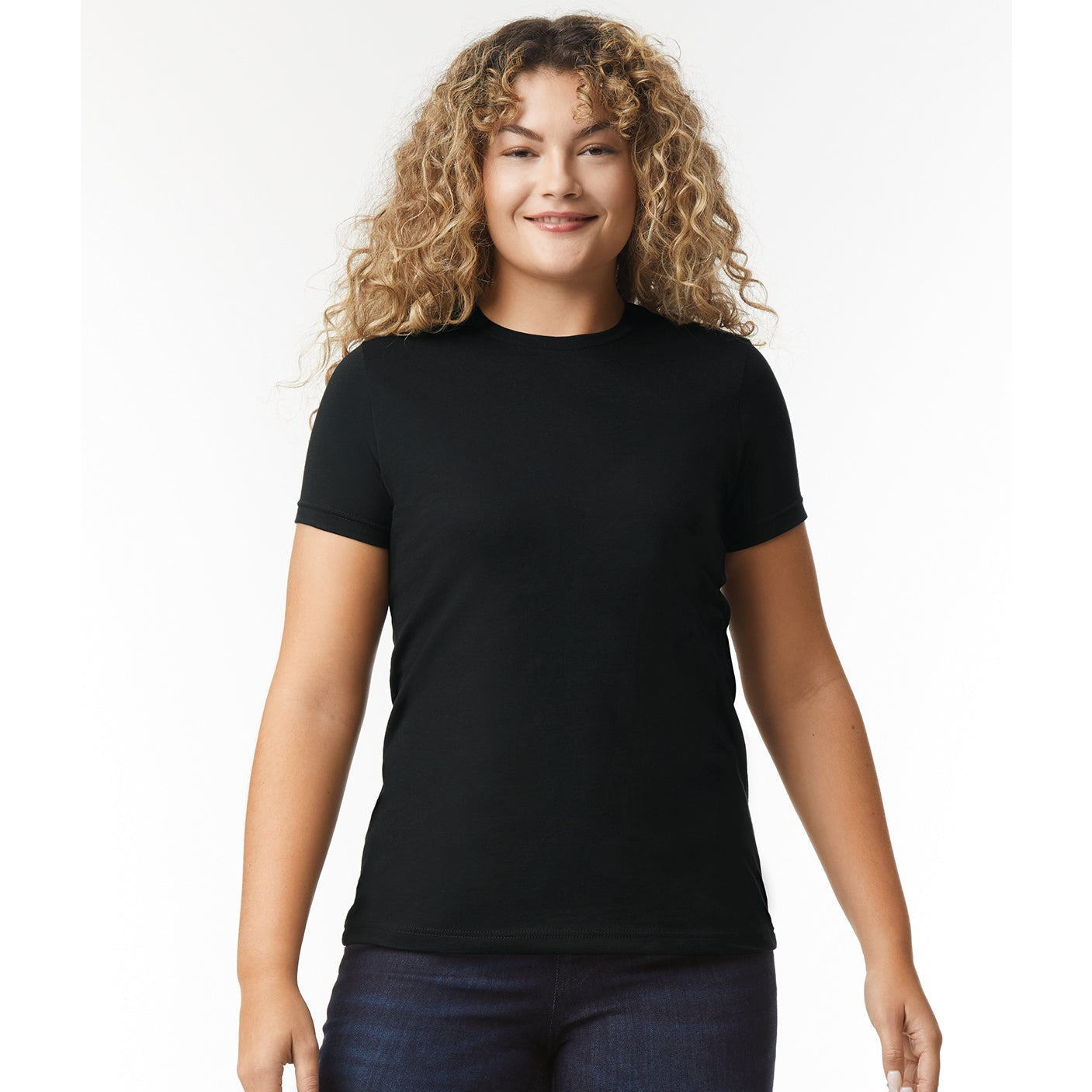 Gildan Softstyle CVC Women's T-Shirt 60% Cotton 40% Polyester Soft Fabric