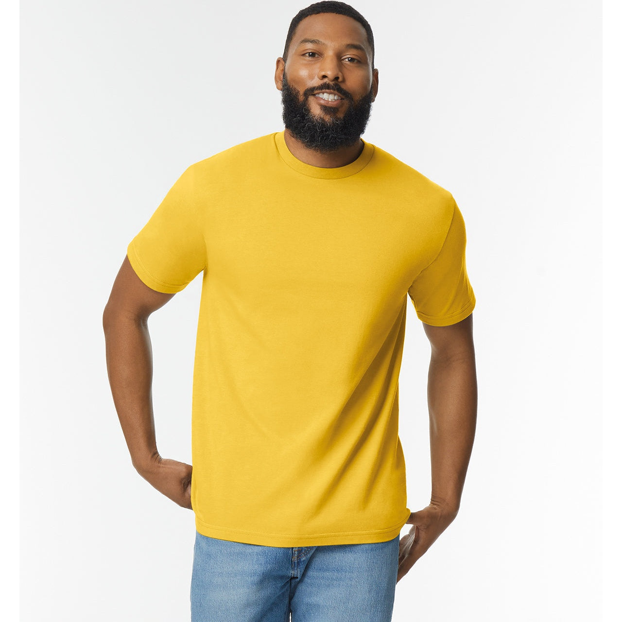 Gildan Softstyle Midweight Adult T-Shirt Daisy 100% Ringspun Cotton S-3XL
