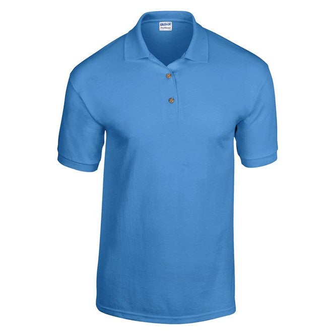 Gildan Dryblend Jersey Knit Polo Shirt Moisture-Wicking Soft Cotton Blend