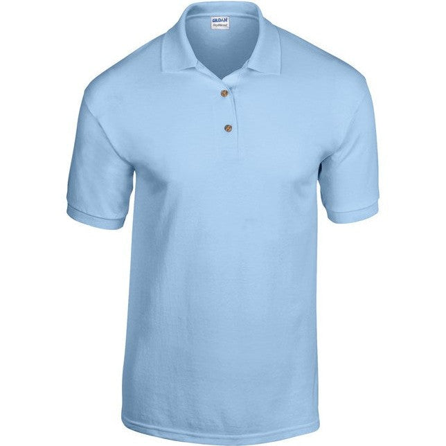 Gildan Dryblend Jersey Knit Polo Shirt Moisture-Wicking Soft Cotton Blend