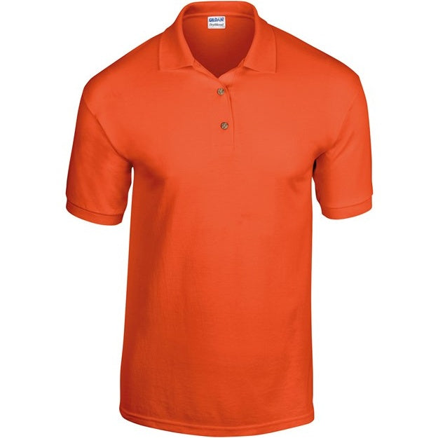 Gildan Dryblend Jersey Knit Polo Shirt Moisture-Wicking Soft Cotton Blend