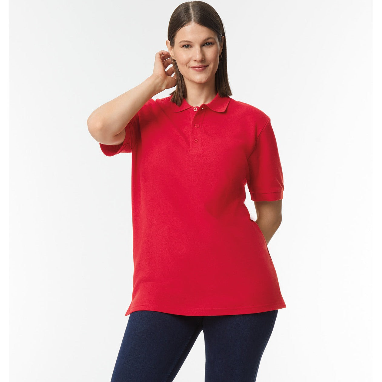 Gildan Hammer PiquÃ© Sport Shirt 100% Cotton Euro Fit Polo with Side Vents