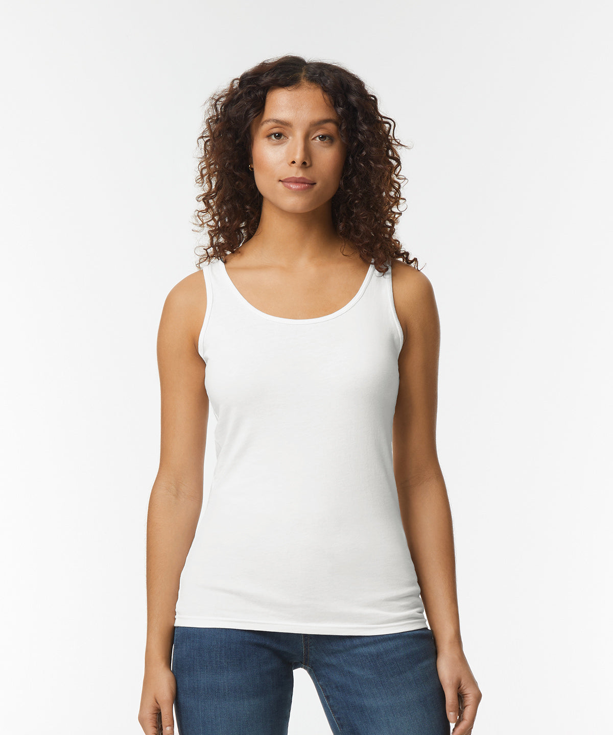 Gildan Softstyle Women's Fitted Tank Top 100% Cotton Soft Comfortable S-2XL