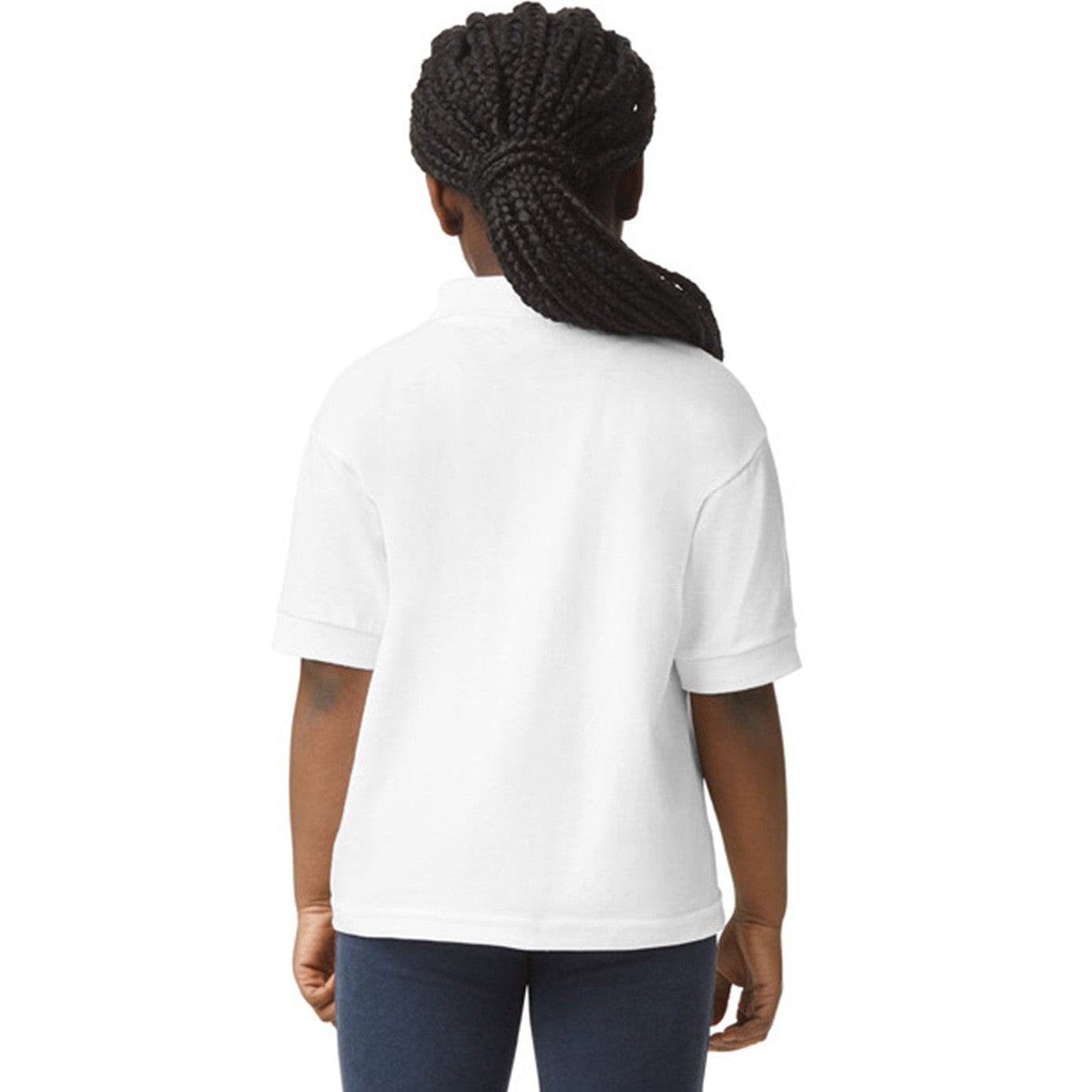 Gildan Kids DryBlend Jersey Knit Polo Shirt Moisture-Wicking Soft Cotton Blend