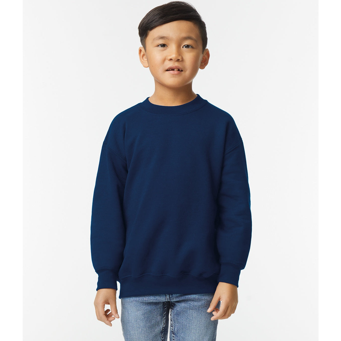 Gildan Heavy Blend Youth Crew Neck Sweatshirt Soft Cotton Polyester Blend