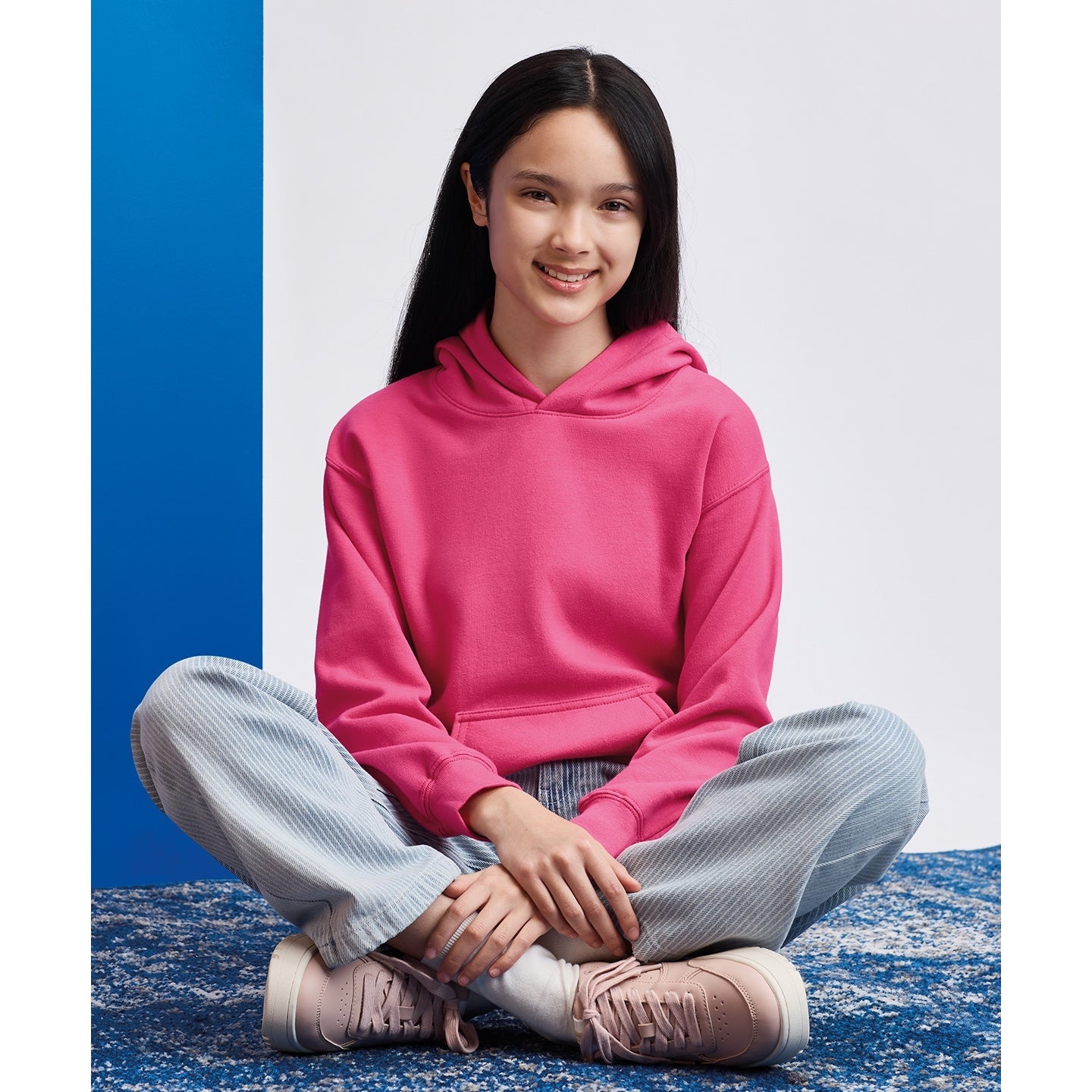Gildan Softstyle Midweight Fleece Youth Hoodie 80/20 Cotton Blend Various Sizes