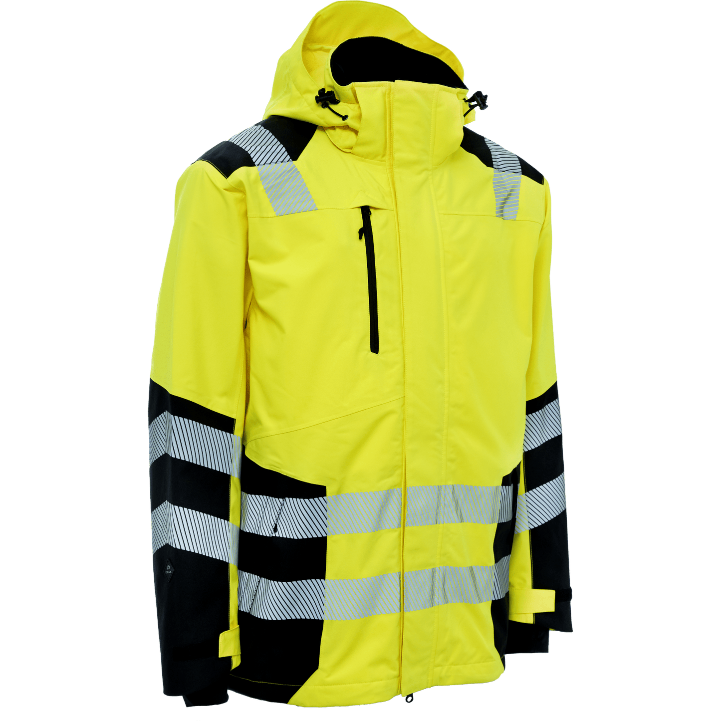 ELKA Visible Xtreme Recycled Jacket with Detachable Hood and Reflective Tape
