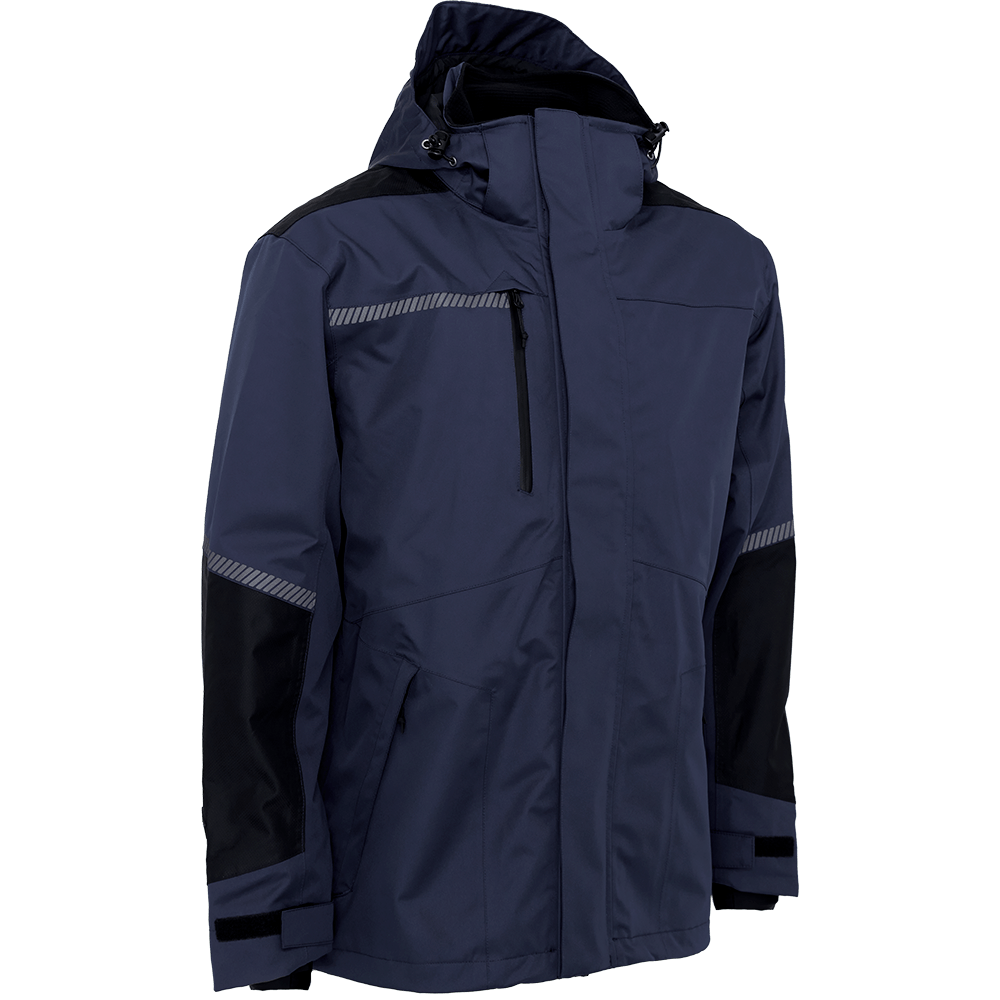 ELKA Xtreme Recycled Jacket with Detachable Hood, Breathable, Reflective Tape