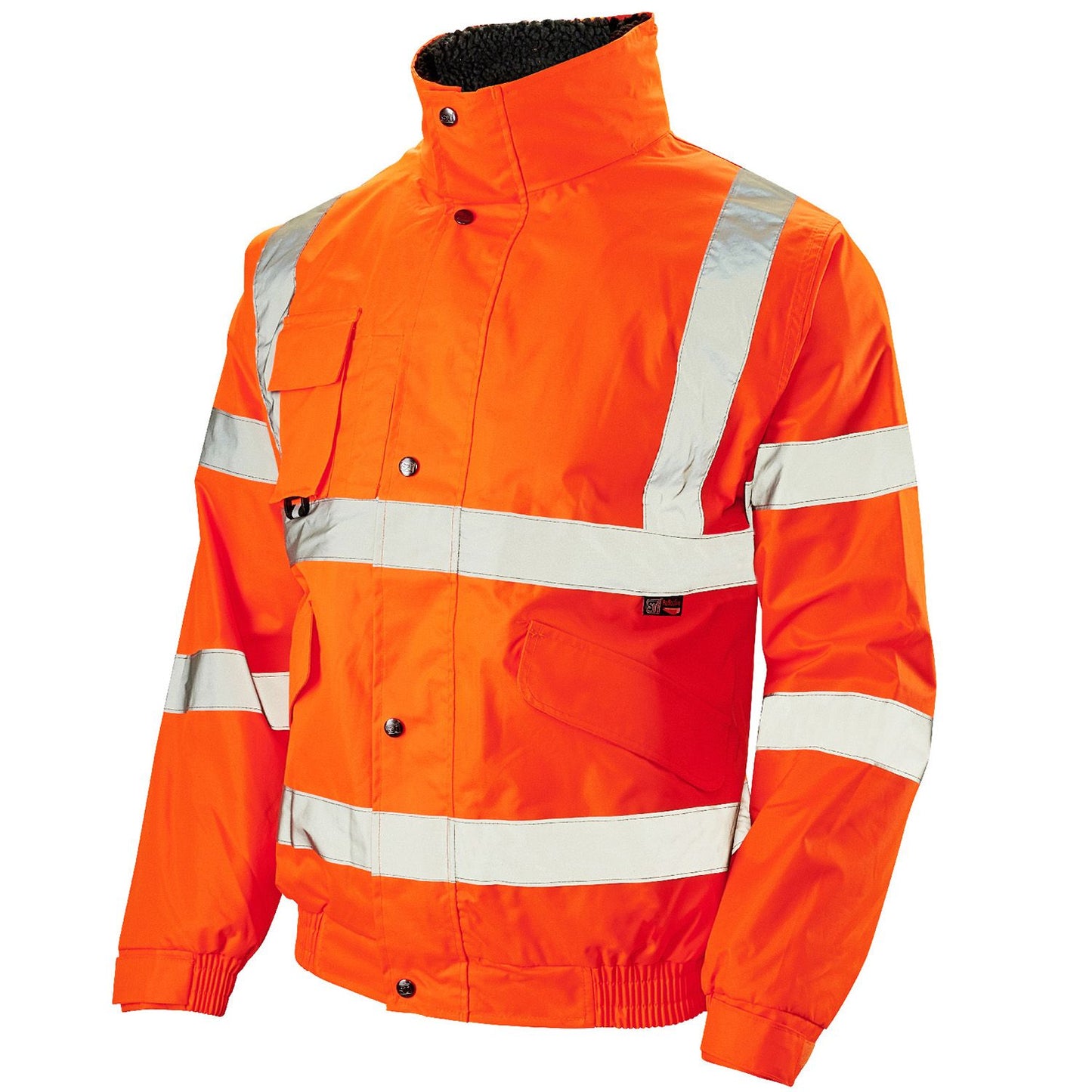 Supertouch Hi Vis Orange 2 in 1 Breathable Bomber Jacket Class 3 Waterproof