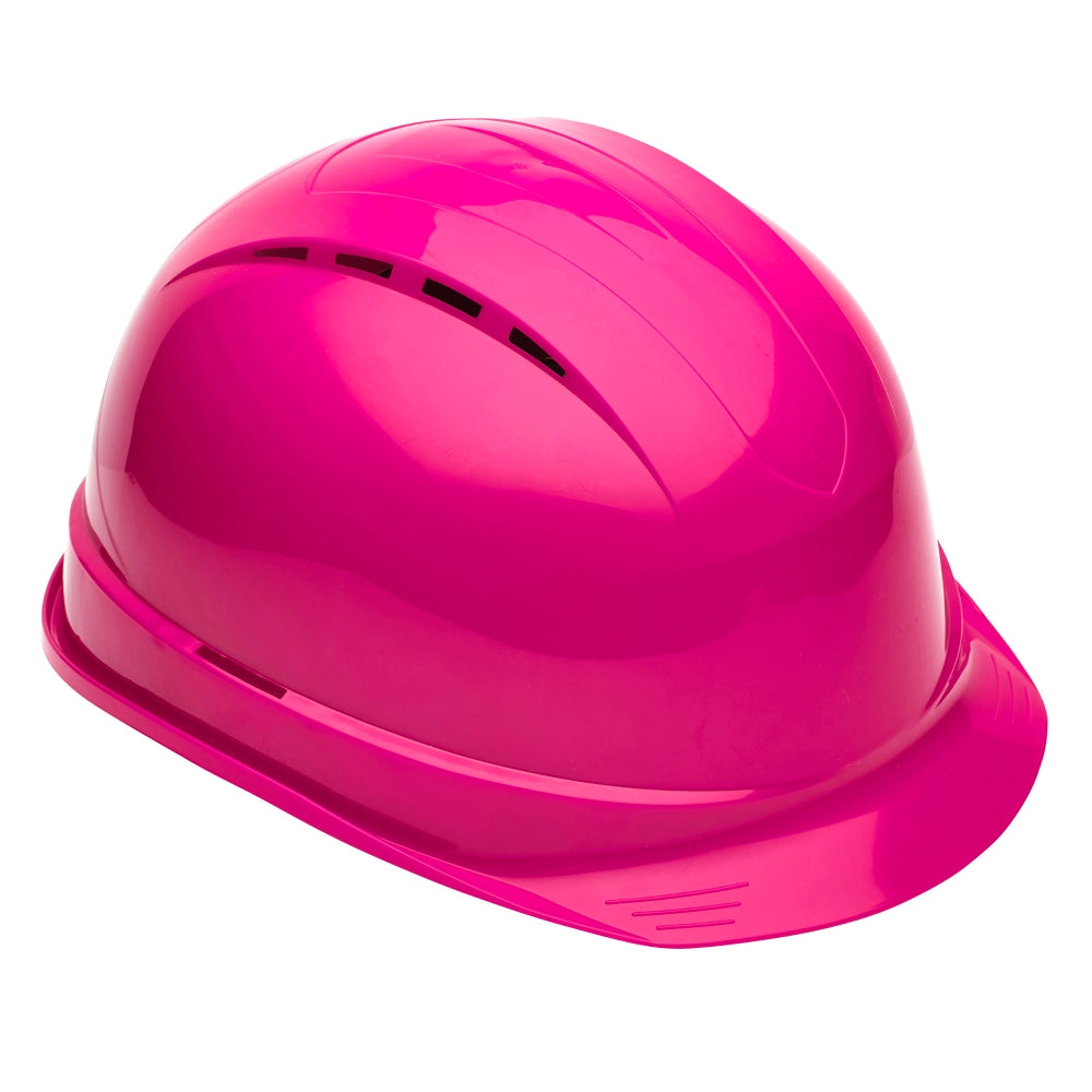 Supertouch Lightweight Vented Safety Helmet + 8-Point Harness, EN 397 Approved