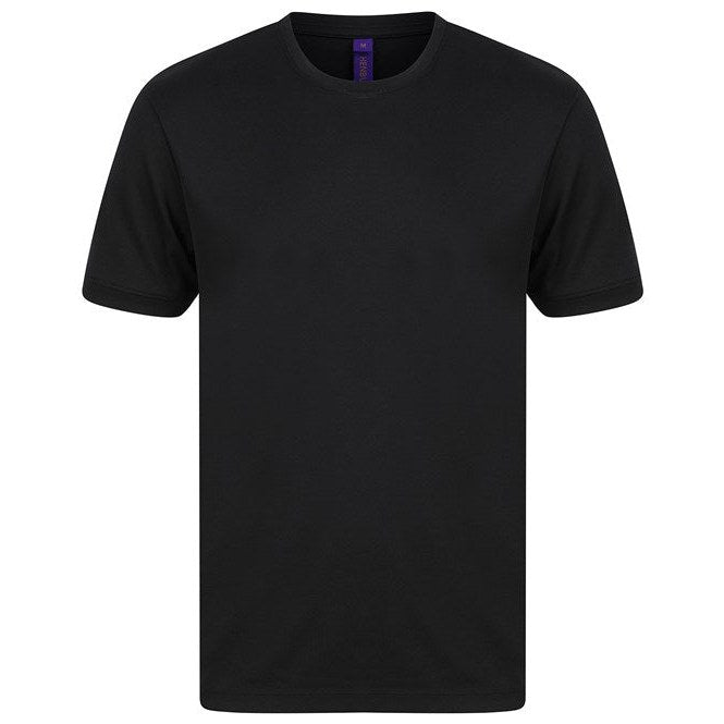 Henbury Hi Cool Performance T-Shirt Slim Fit Wicking Fabric Casual Tee
