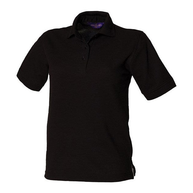 Henbury Women's 65/35 Polo Shirt Modern Fit Washable 60Â°C Workwear Top
