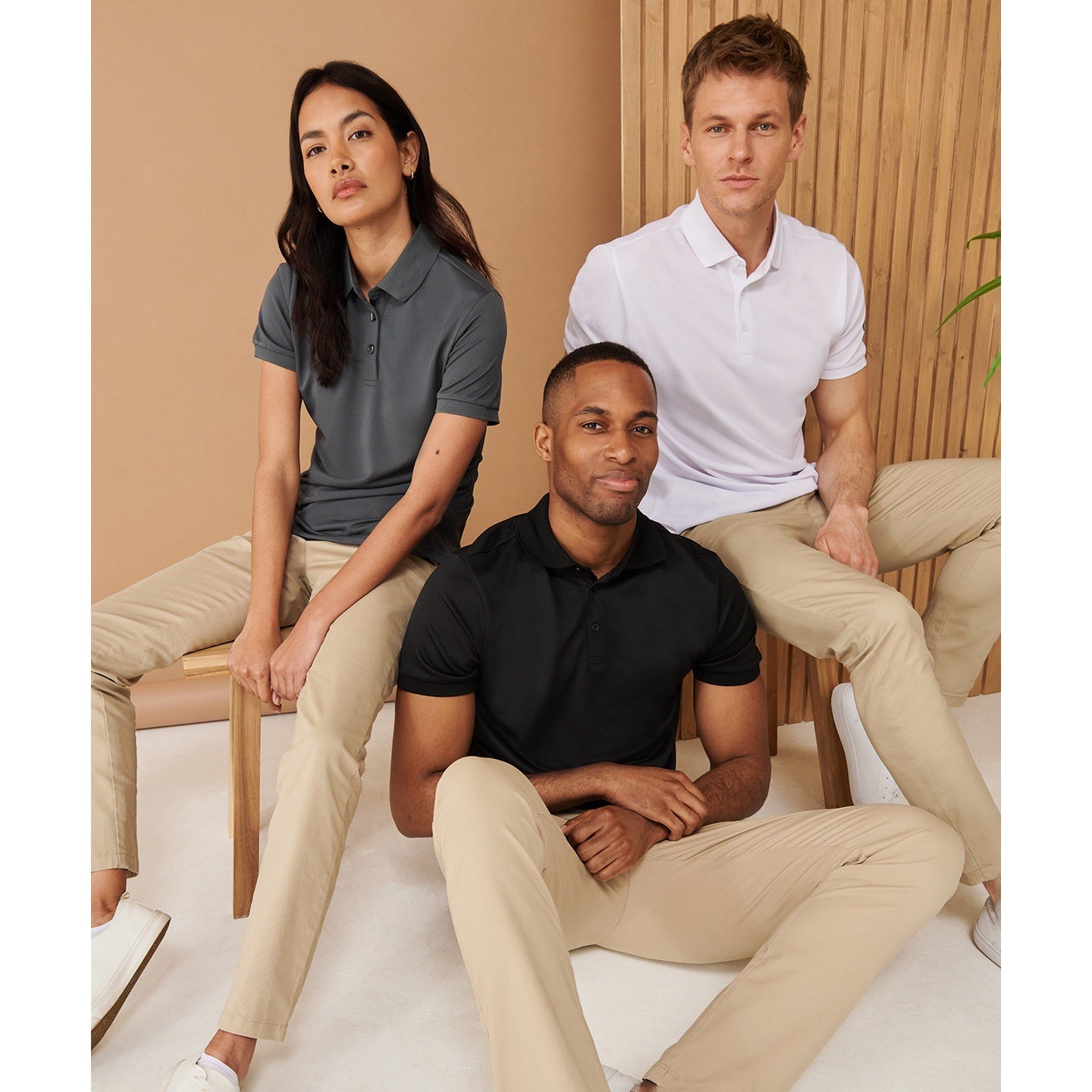 Henbury Women's Recycled Polyester Polo Shirt Eco-Friendly Wicking Fit