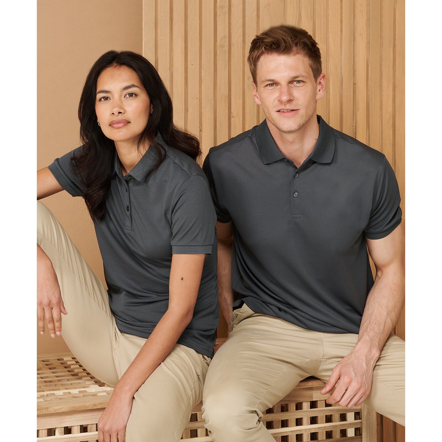 Henbury Women's Recycled Polyester Polo Shirt Eco-Friendly Wicking Fit