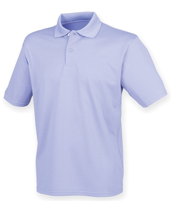 Henbury Coolplus Polo Shirt Lavender Wicking Performance Micro XXS-5XL