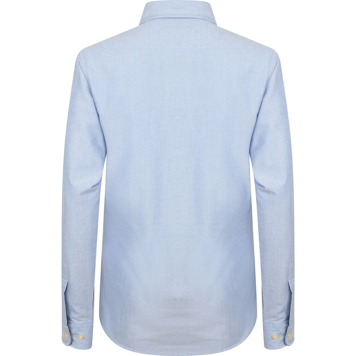 Henbury Women's Classic Long Sleeve Oxford Shirt Wrinkle Resistant Cotton Blend