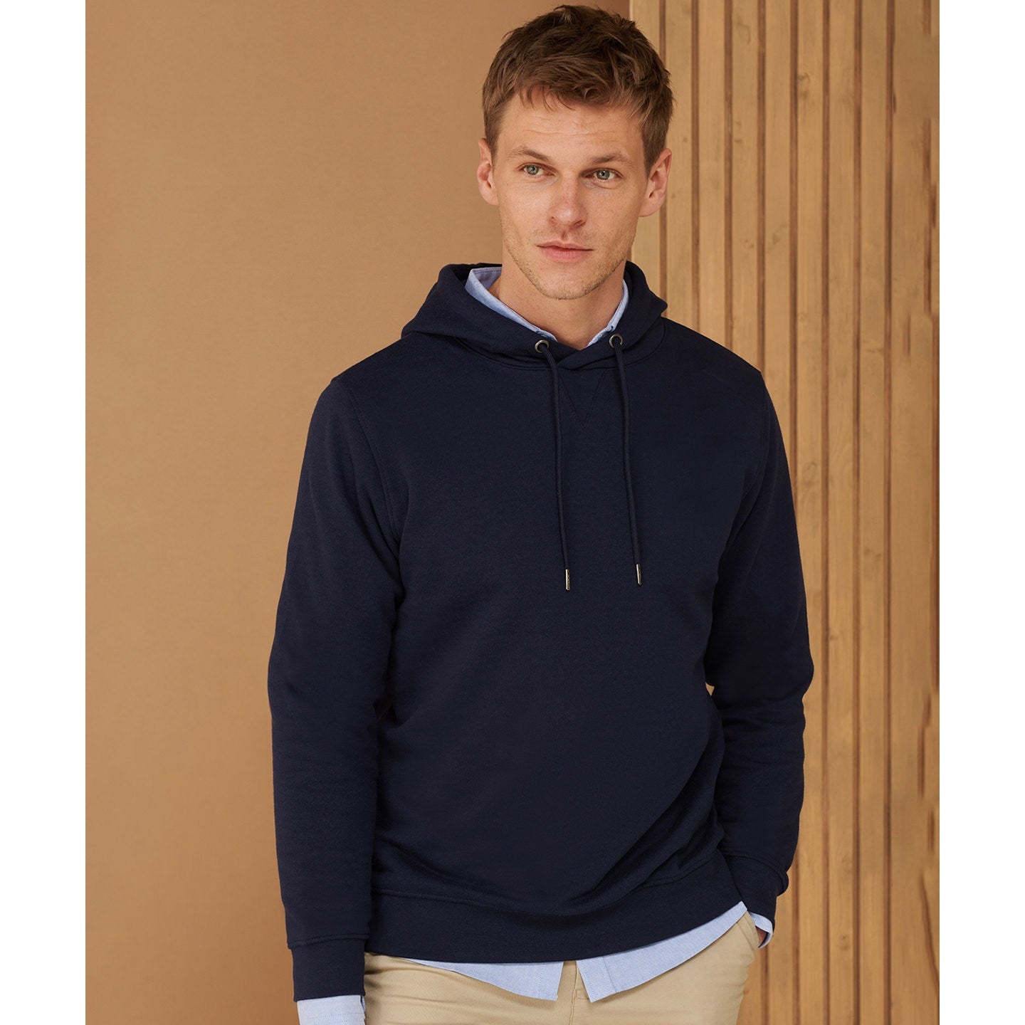 Henbury Unisex Sustainable Hoodie Recycled Cotton Polyester Eco-Friendly Fashion