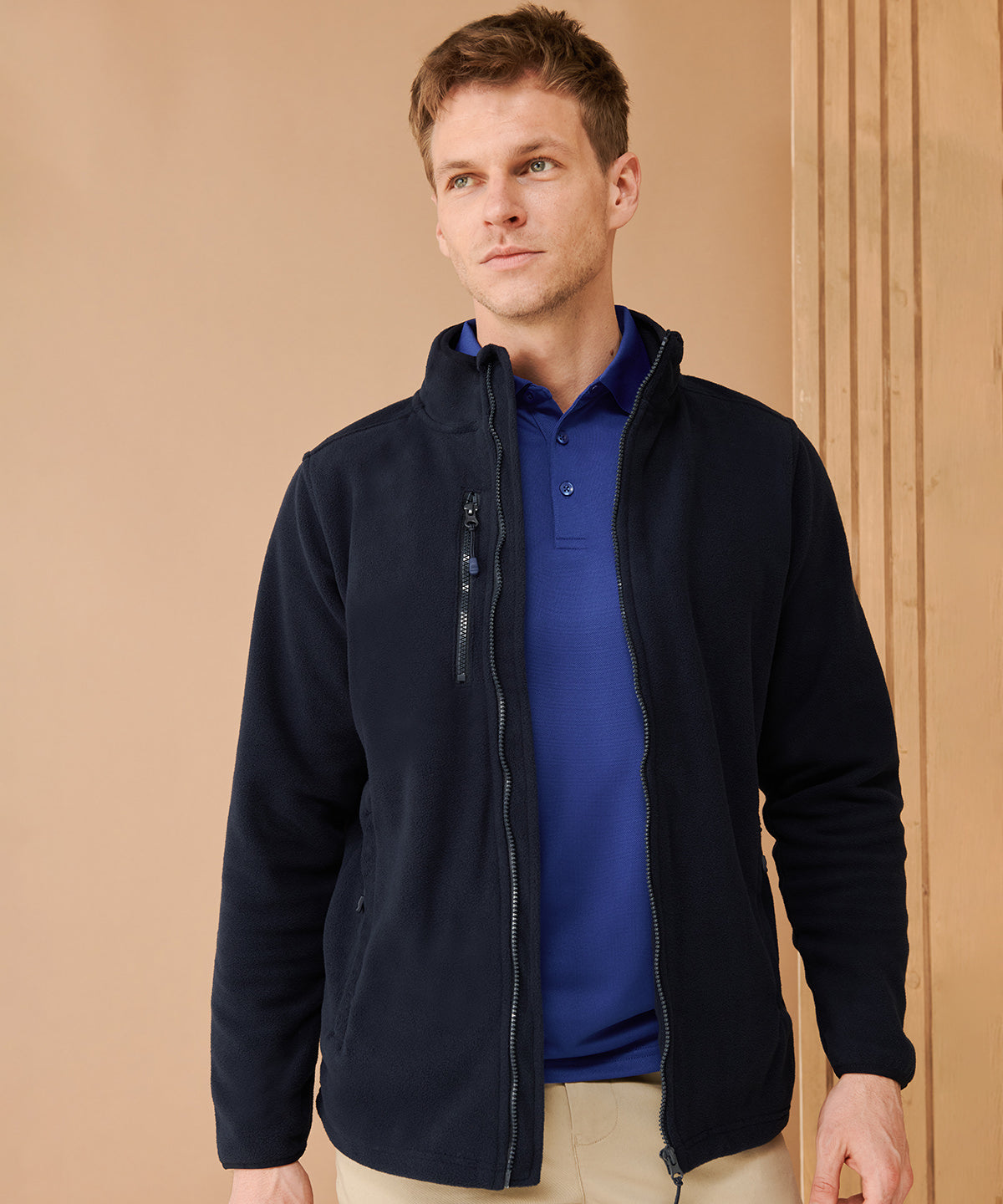 Henbury Recycled Polyester Microfleece Jacket Eco-Friendly Sustainable Wear