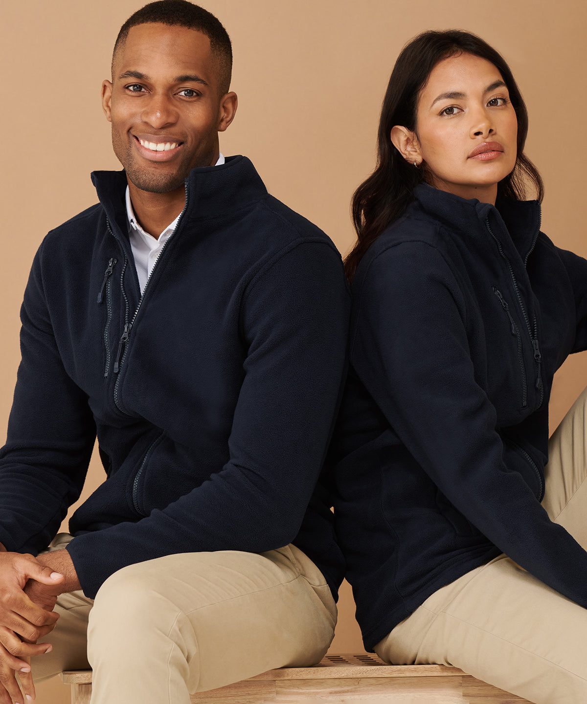 Henbury Recycled Polyester Microfleece Jacket Eco-Friendly Sustainable Wear