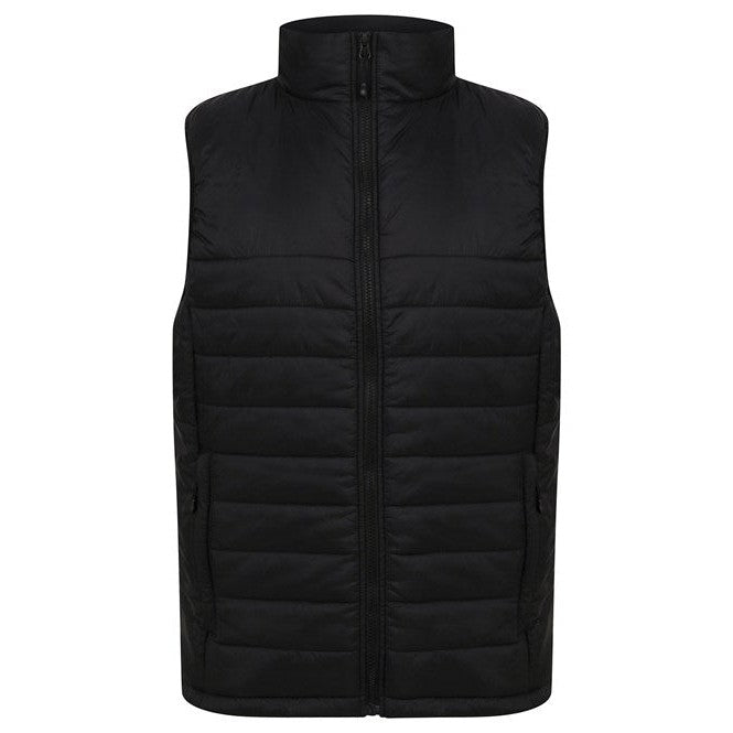 Henbury Unisex Padded Gilet Water-Repellent with Internal Pockets Sizes XXS-4XL
