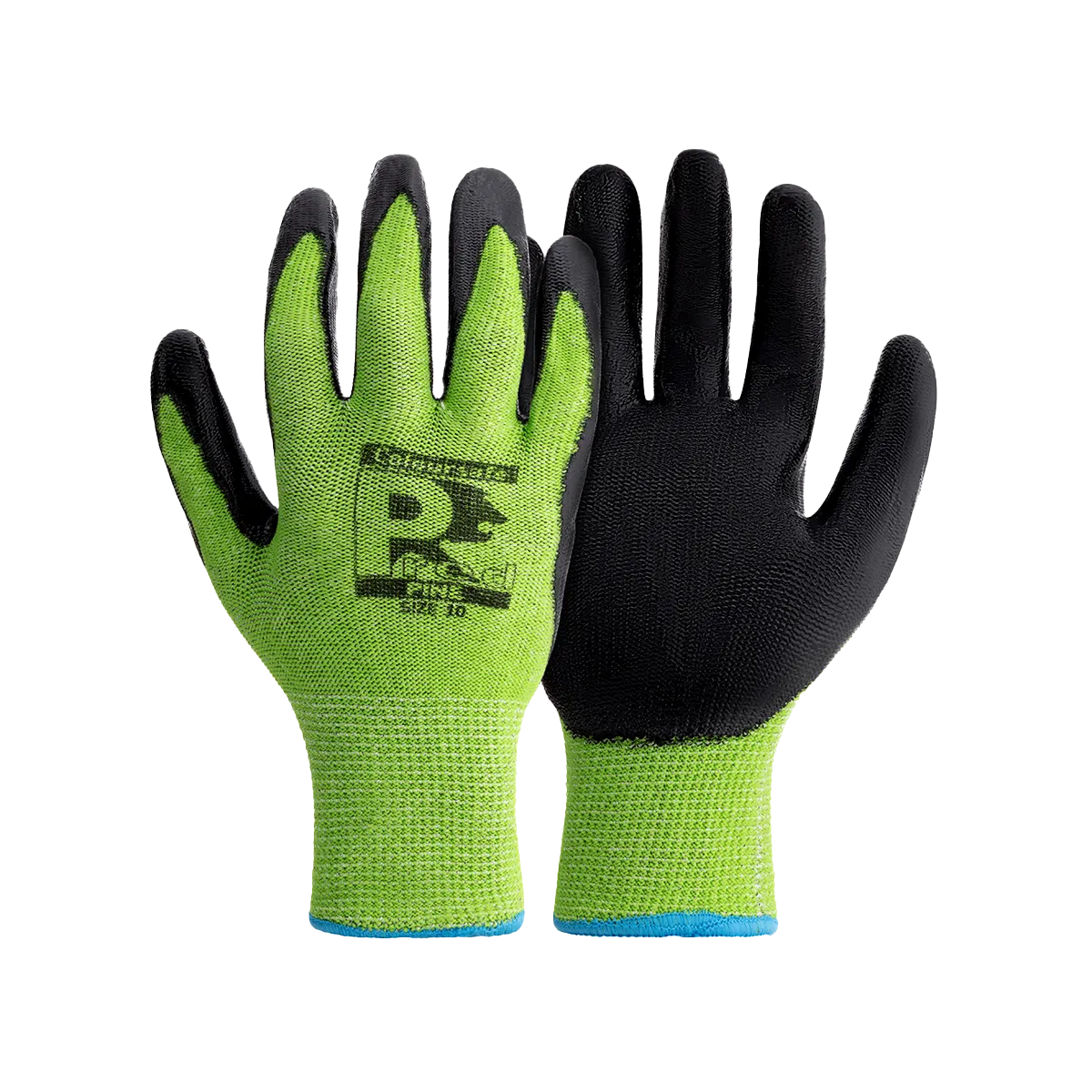 Predator Pine Gloves Heavy-Duty Nitrile Coated Breathable Liner Sizes 7-11