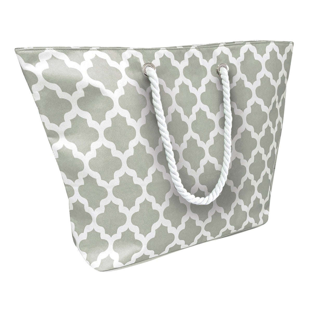 Moroccan Design Beach Cool Bag Insulated Foil Lining Tough Fabric Handles