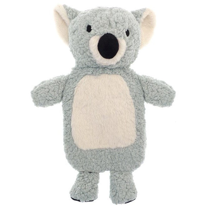 Cuddly Hot Water Bottle 0.8L with Soft Cover for Pain Relief & Warmth