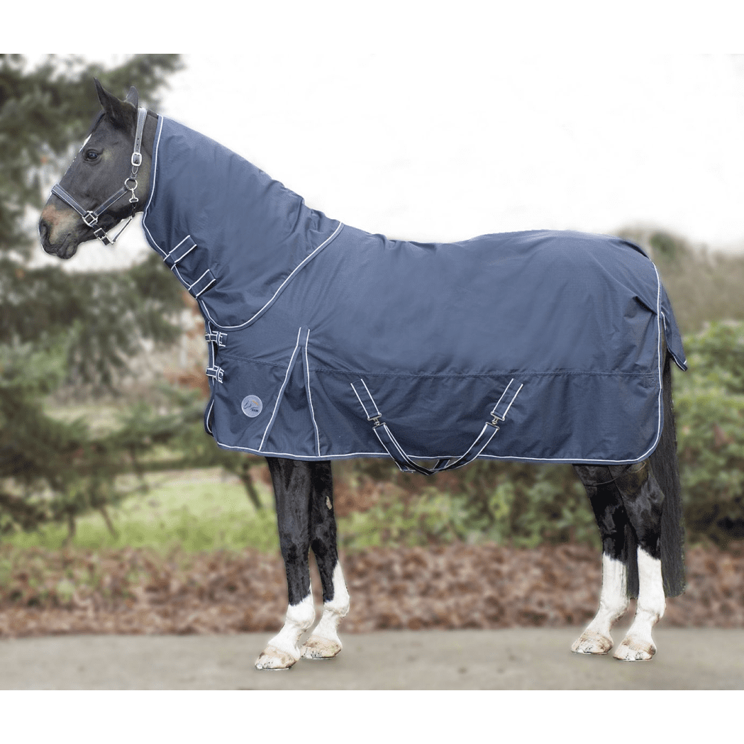 HKM Starter Turnout Rug #colour_deep-blue