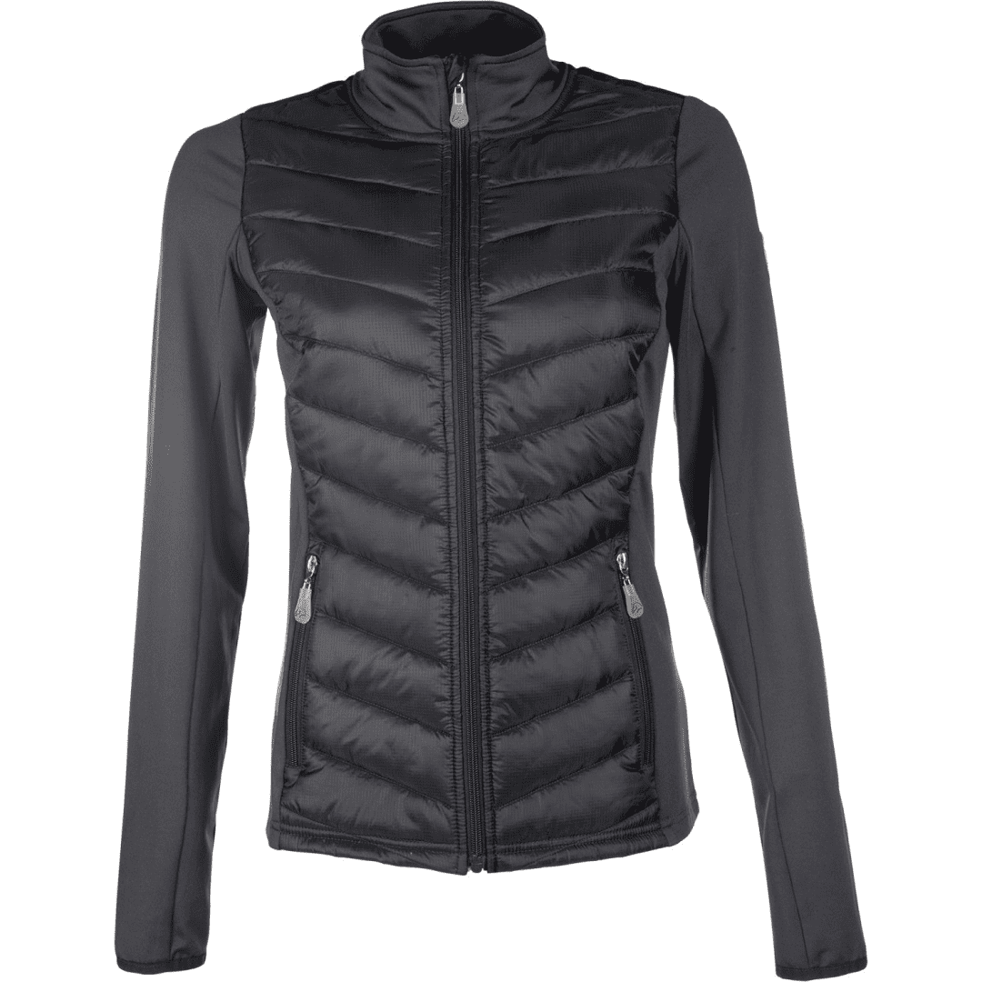 HKM Prag Style Jersey/Nylon Jacket #colour_anthracite