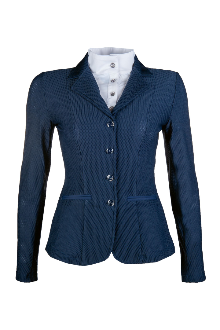 HKM Mesh Linda Competition Jacket #colour_deep-blue