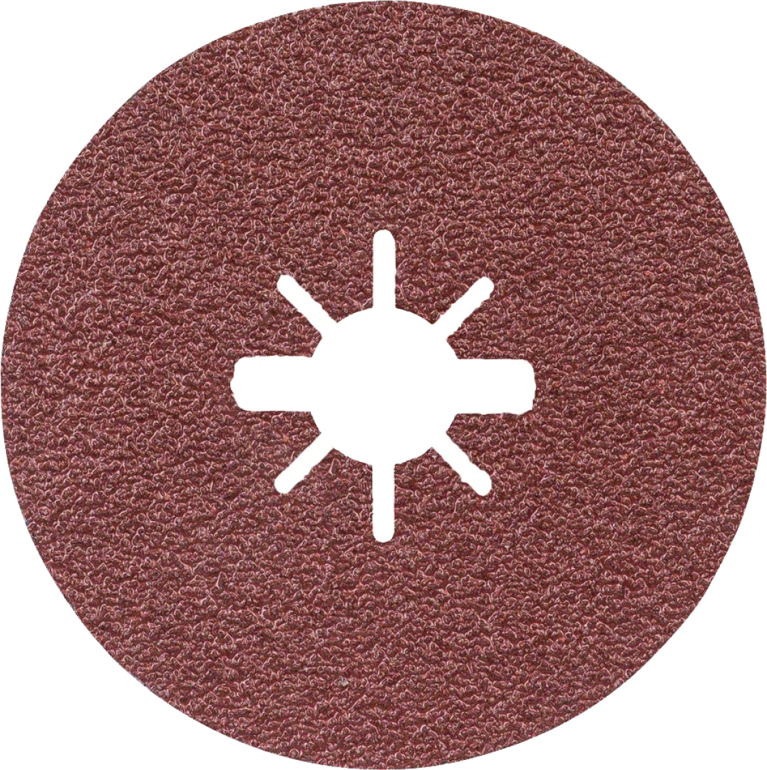 Bosch X-LOCK 125mm G 120 R444 Fibre Sanding Discs for Metal - Expert Quality