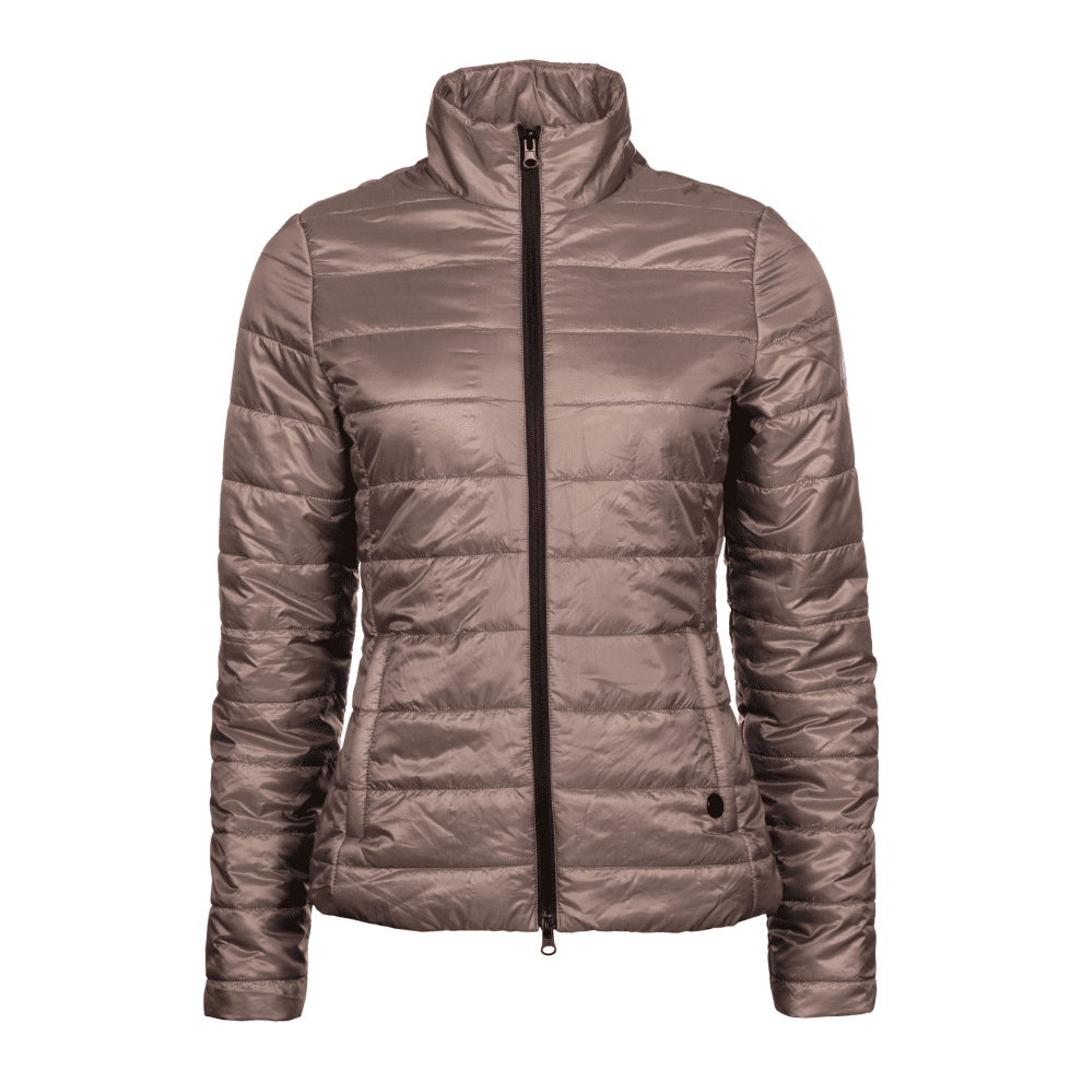 HKM Savona Style Quilted Jacket with Inside Print and Zip Pockets
