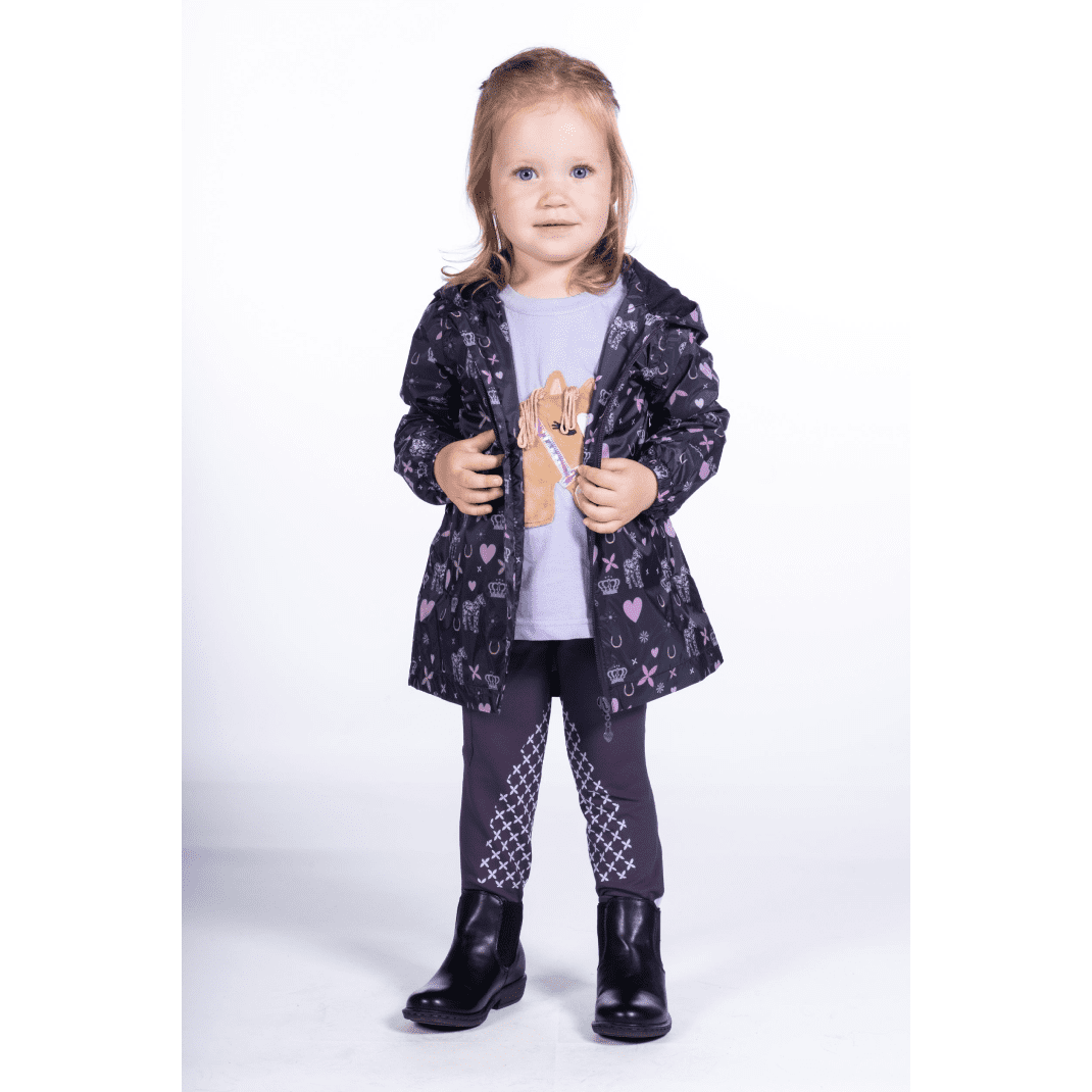 HKM Lola Rain Jacket #colour_dark-lilac