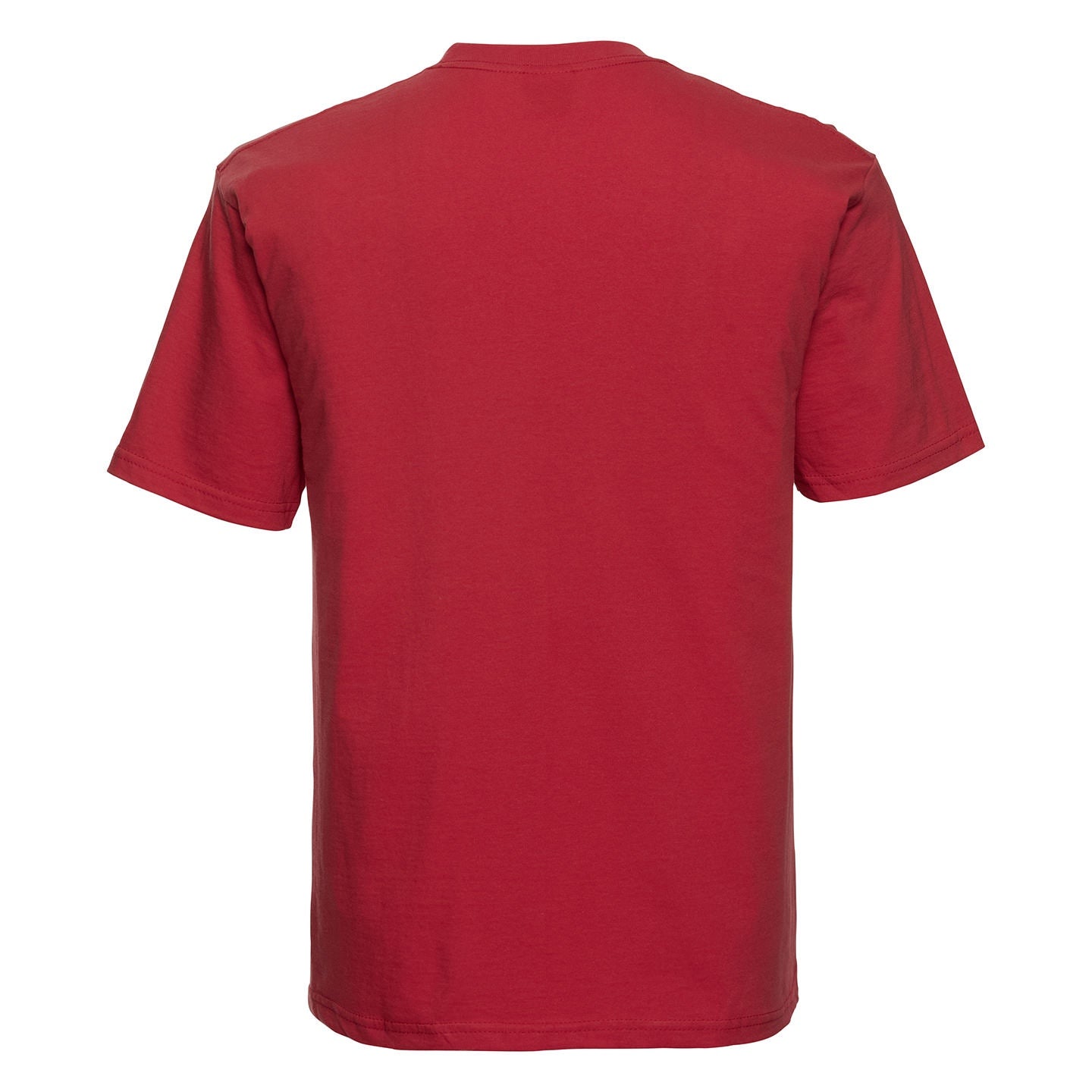 Russell Europe Super Ringspun Classic T-Shirt Bright Red Cotton Sizes XS-4XL