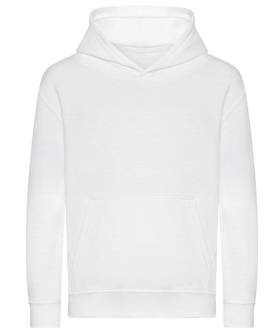 Awdis Just Hoods Kids Organic Hoodie 80% Cotton Eco-Friendly Soft Fleece