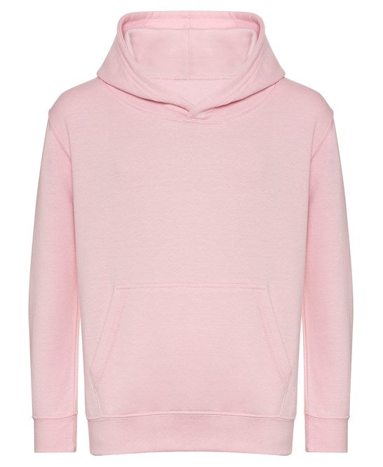 Awdis Just Hoods Kids Organic Hoodie 80% Cotton Eco-Friendly Soft Fleece