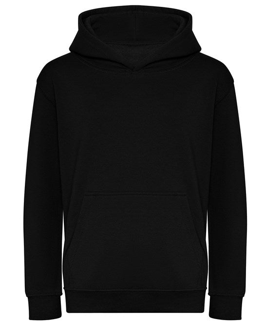 Awdis Just Hoods Kids Organic Hoodie 80% Cotton Eco-Friendly Soft Fleece