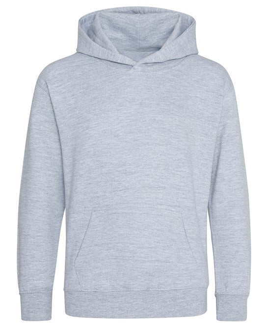 Awdis Just Hoods Kids Organic Hoodie 80% Cotton Eco-Friendly Soft Fleece