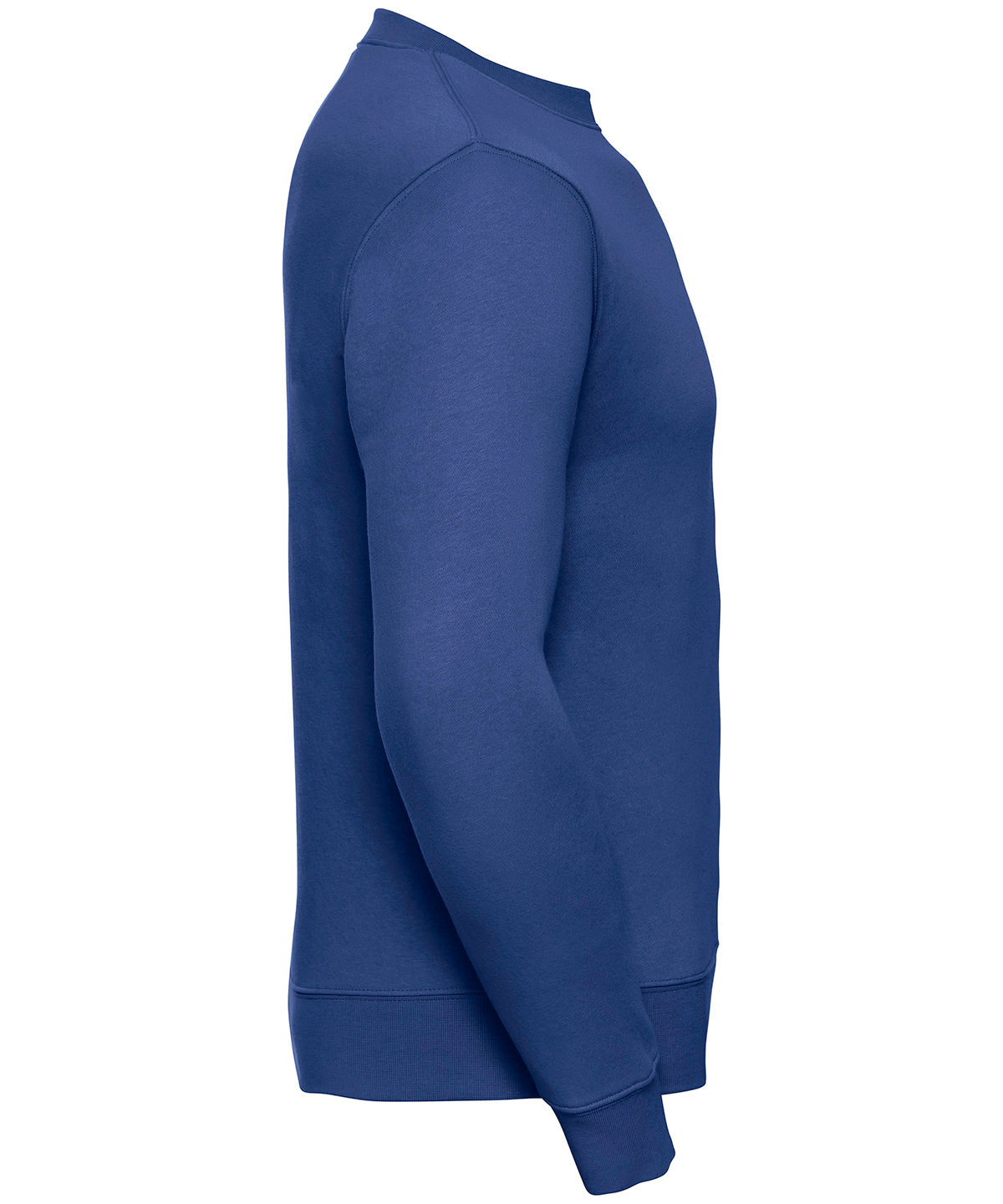 Russell Europe Set-In Sleeve Sweatshirt Bright Royal 80% Cotton Comfortable Fit