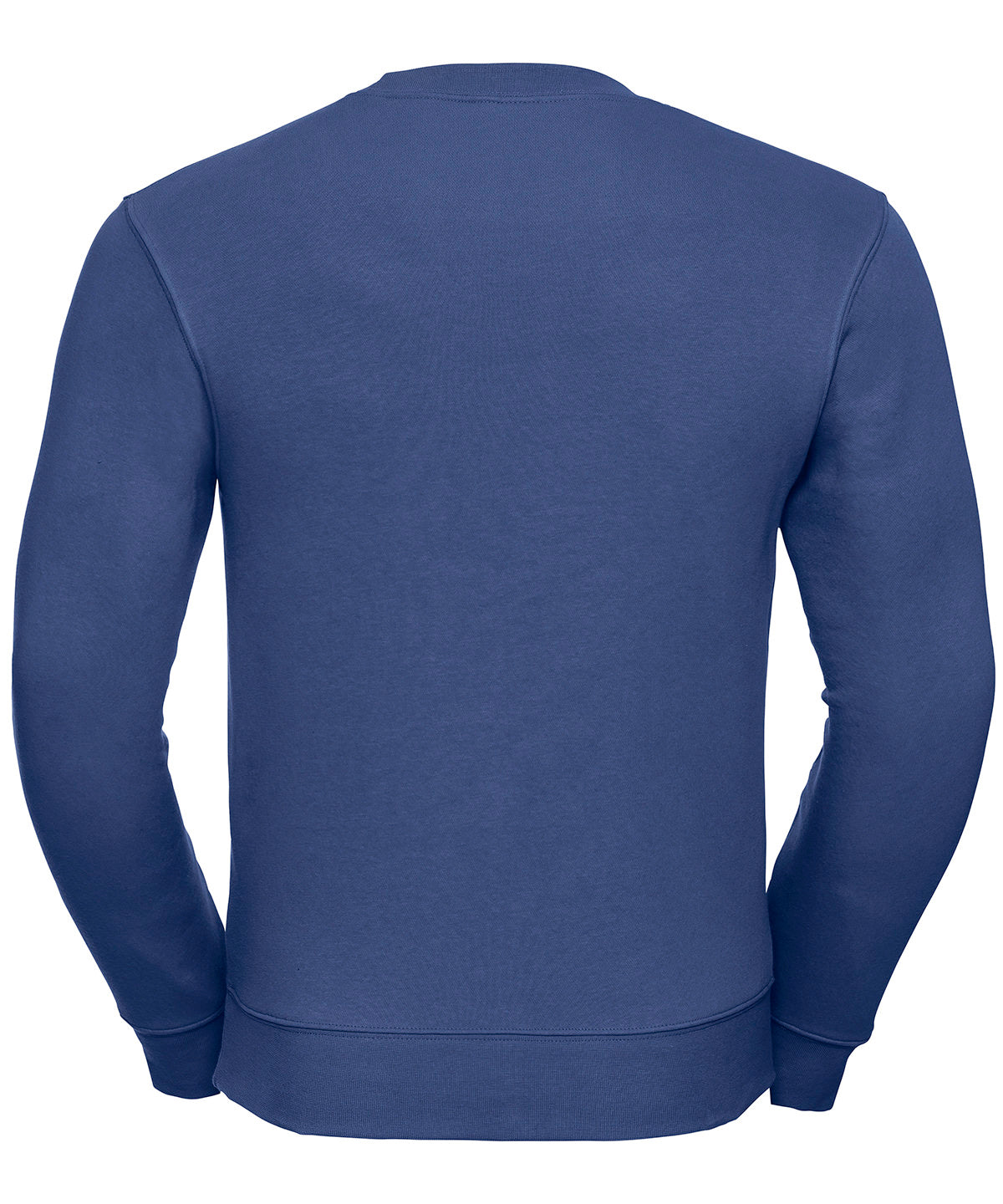 Russell Europe Set-In Sleeve Sweatshirt Bright Royal 80% Cotton Comfortable Fit