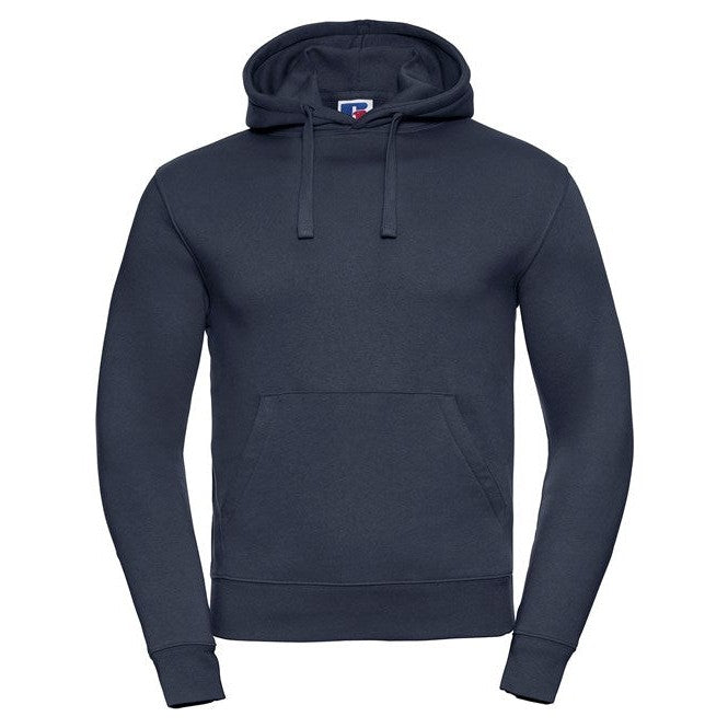 Russell Europe Authentic Hooded Sweatshirt French Navy Contemporary Fit