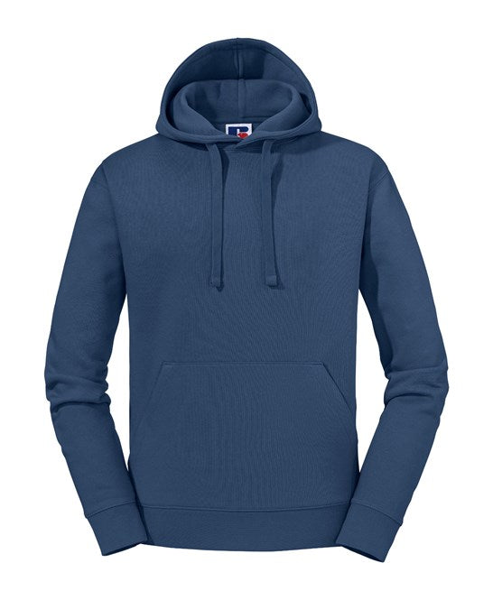 Russell Europe Authentic Hooded Sweatshirt Indigo Contemporary Fit Premium Fab.