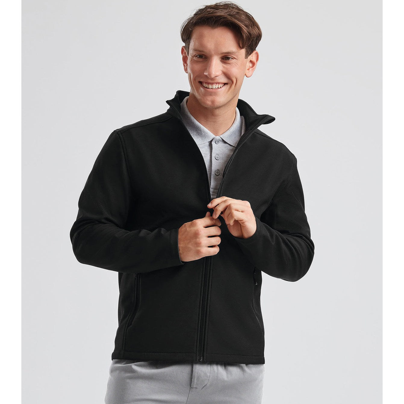 Russell Europe Essential Softshell Jacket Recycled Polyester Water-Repellent