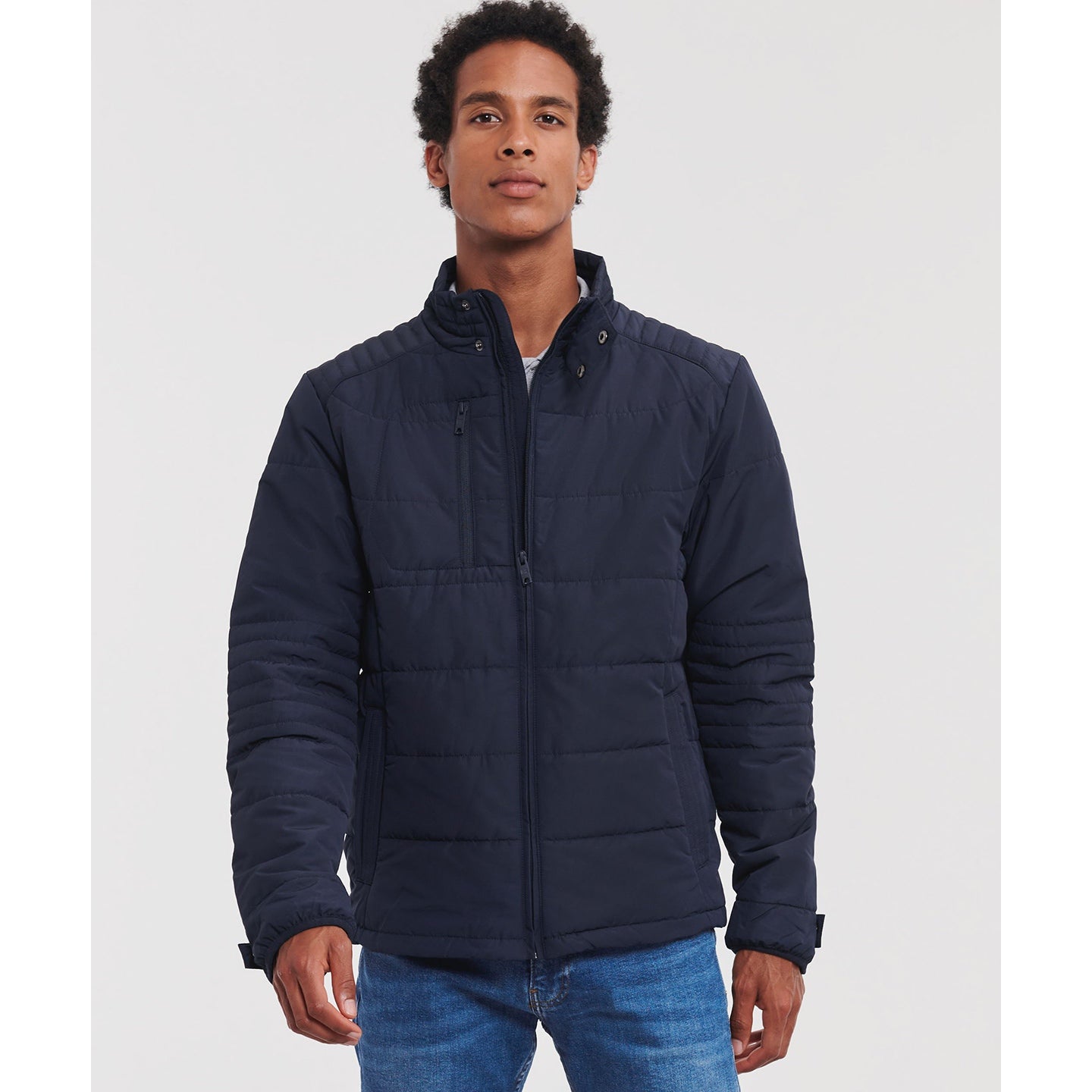 Russell Europe Cross Jacket Dupont Sorona Eco-Friendly PFC-Free Insulation