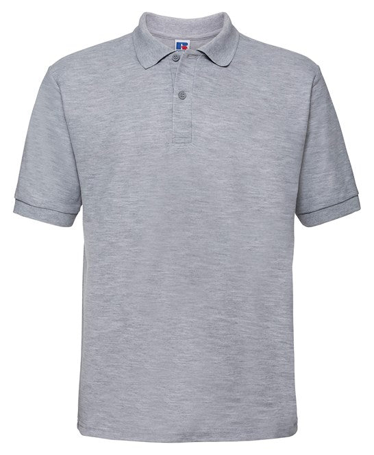 Russell Europe Classic Polycotton Polo Shirt Light Oxford Soft Comfortable Fit