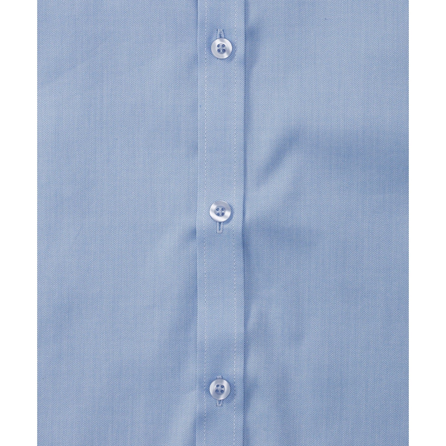 Russell Collection Short Sleeve Herringbone Shirt Easycare Tailored Fit