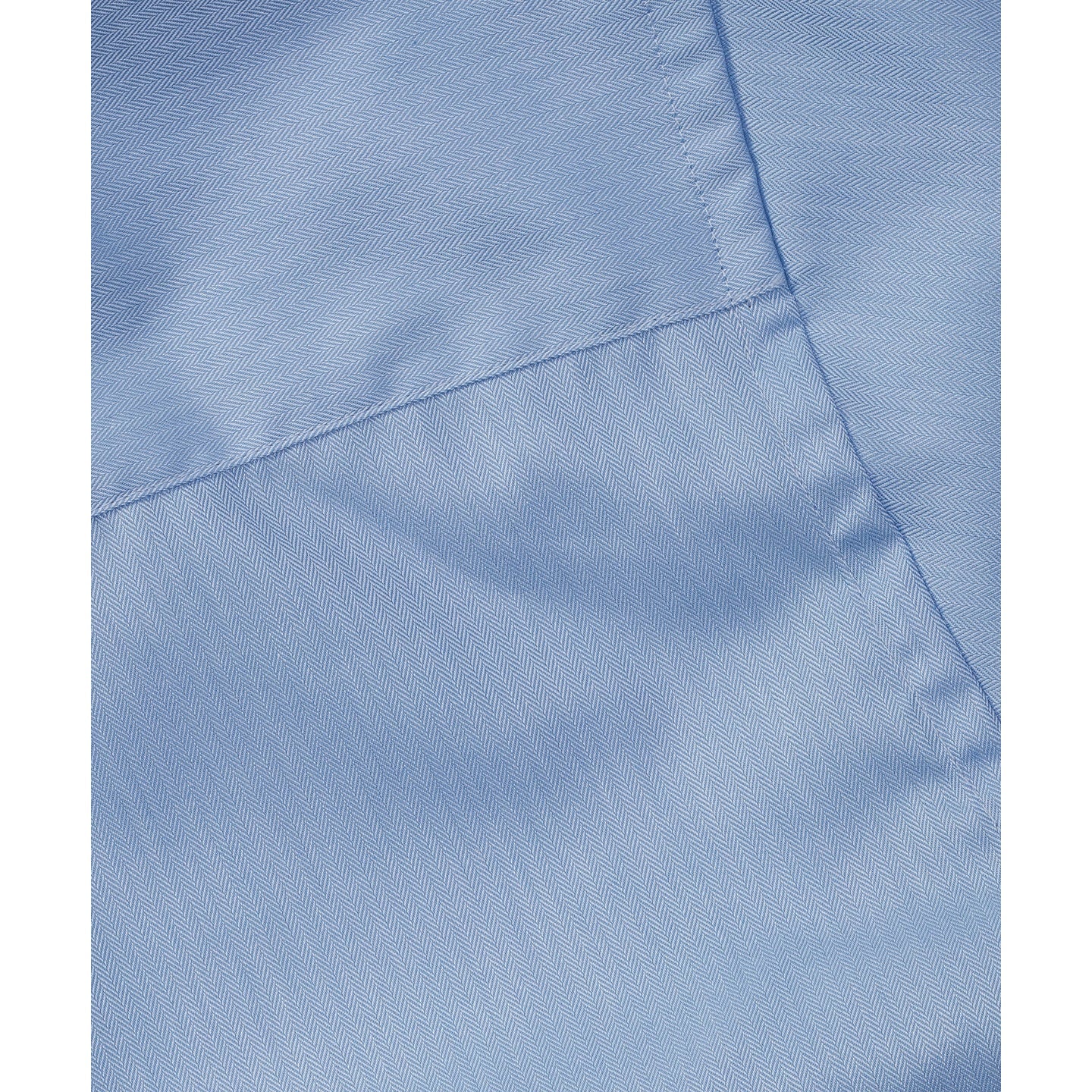 Russell Collection Short Sleeve Herringbone Shirt Easycare Tailored Fit