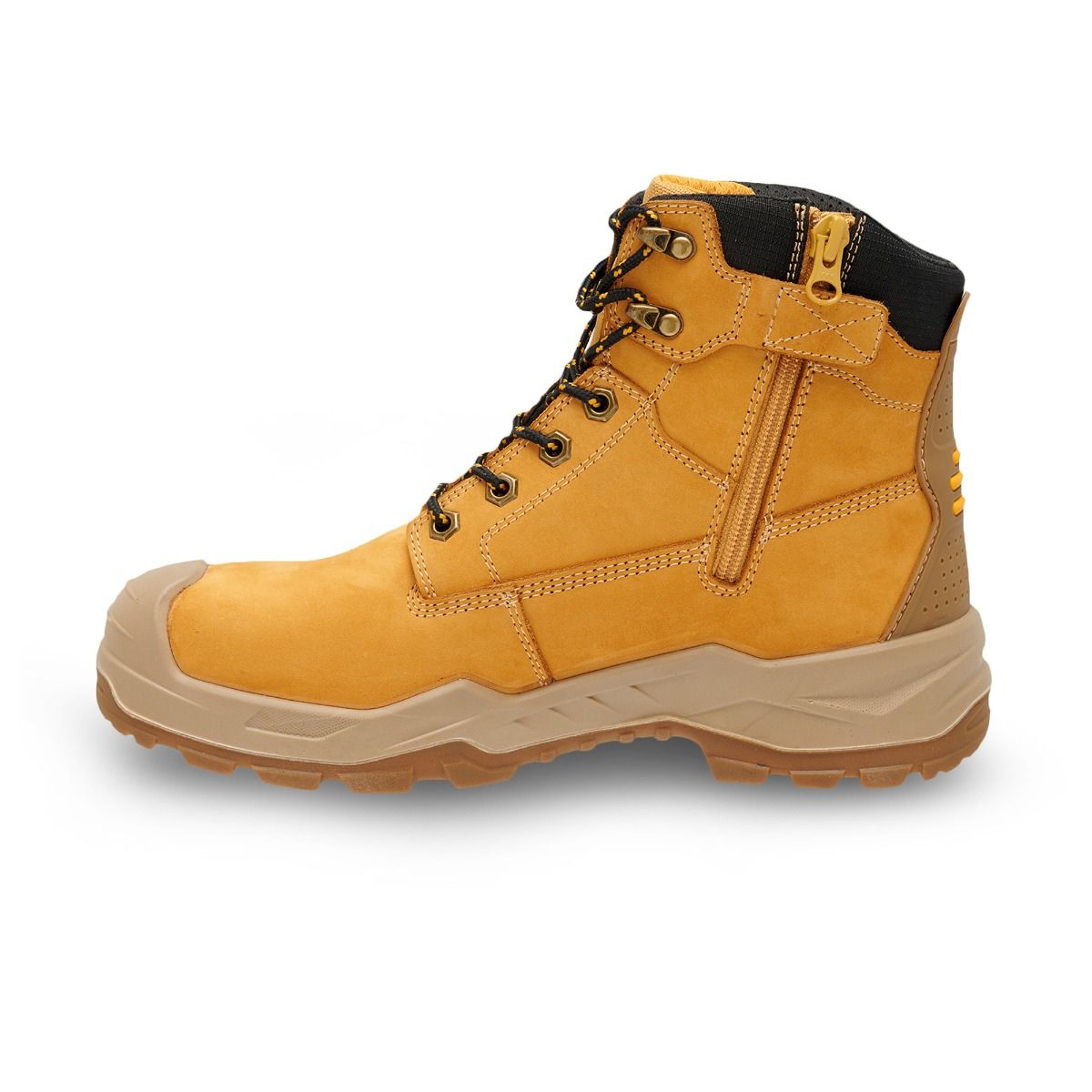 Jamestown Side Zip Safety Boot Water Resistant Wide Fit Heat Resistant 300Â°C