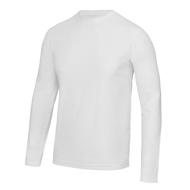 Awdis Just Cool Long Sleeve T-Shirt Moisture-Wicking Lightweight UPF 30+