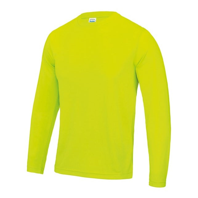Awdis Just Cool Long Sleeve T-Shirt Moisture-Wicking Lightweight UPF 30+